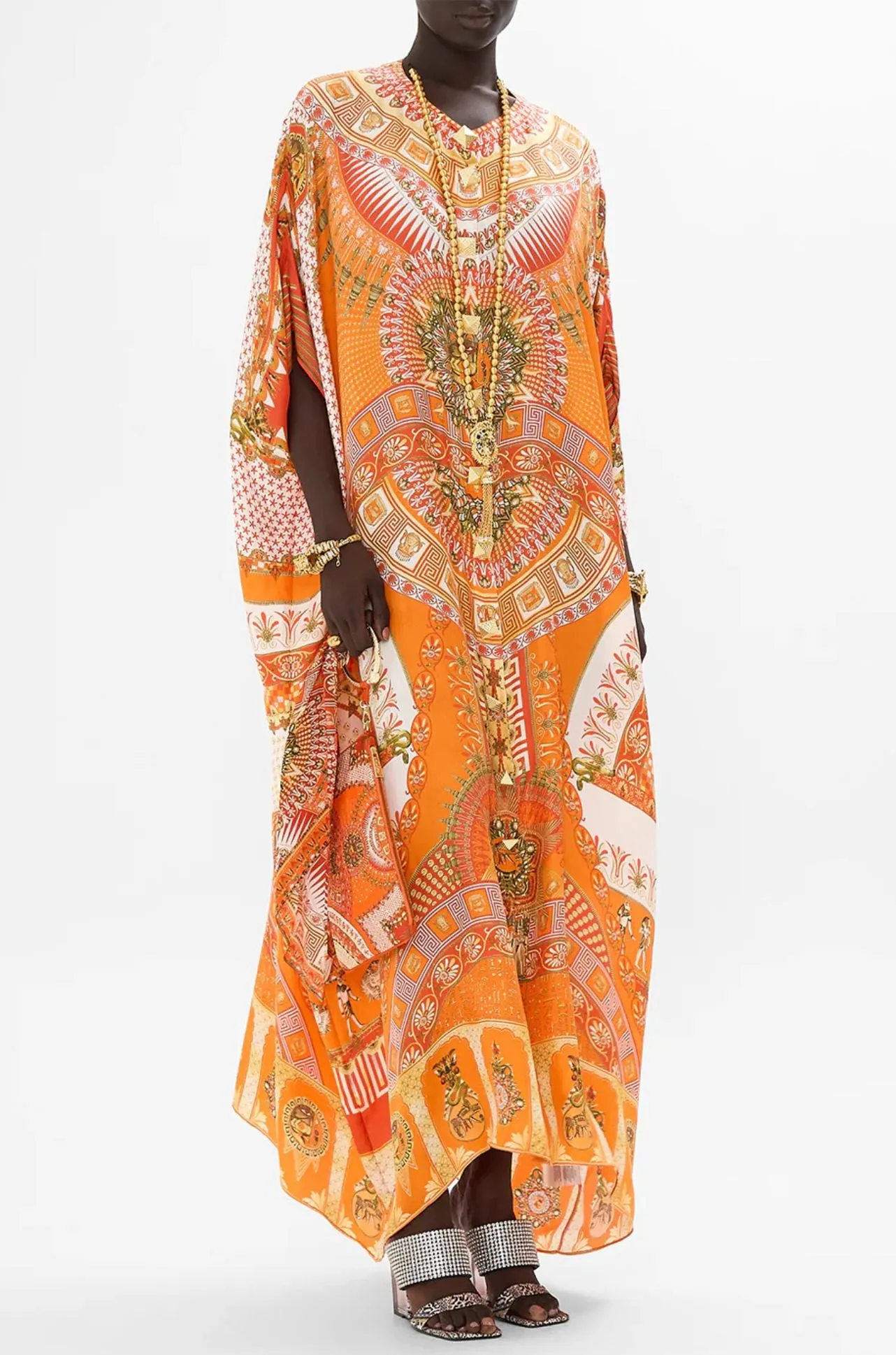 Camilla - The Obelisk Gate Button Through Batwing Kaftan