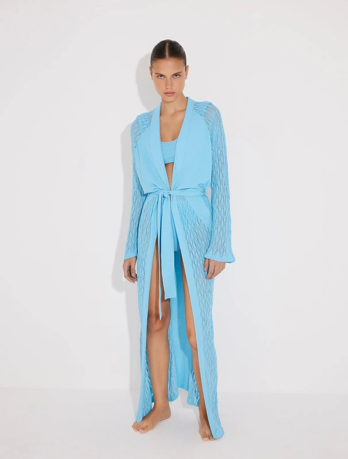 Chad Blue Kaftan