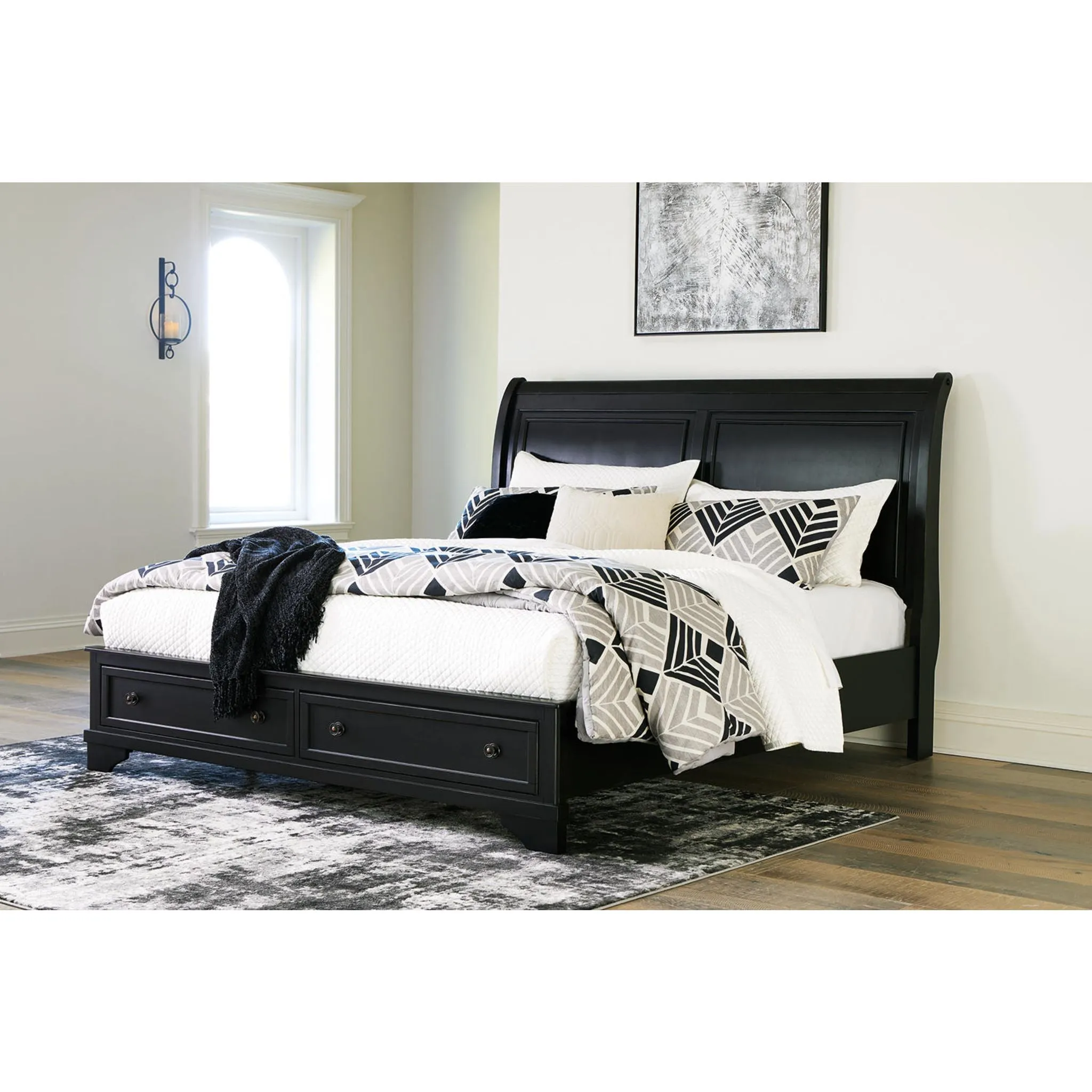 Chylanta King Storage Bed