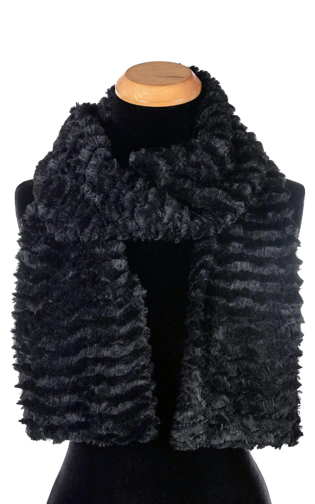 Classic Scarf - Desert Sand Faux Fur