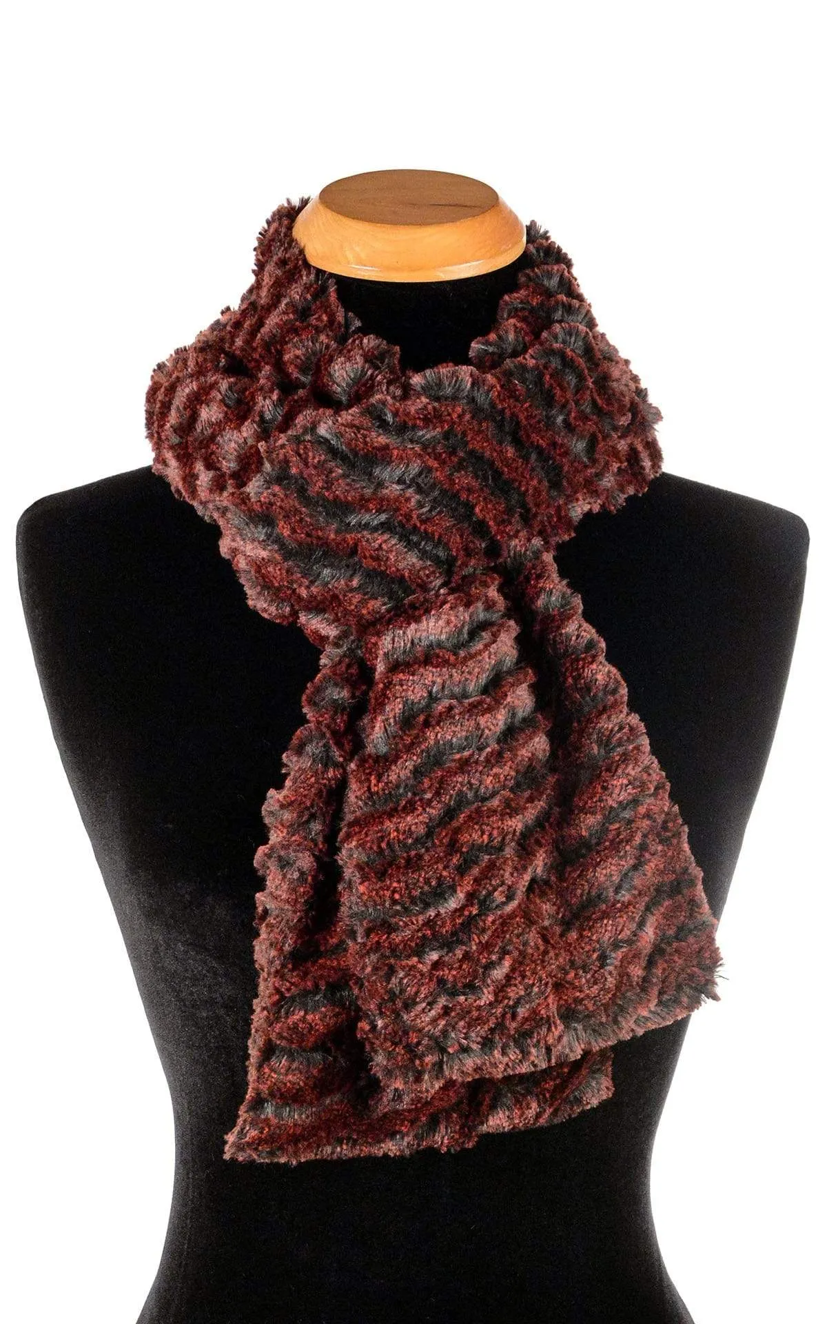 Classic Scarf - Desert Sand Faux Fur