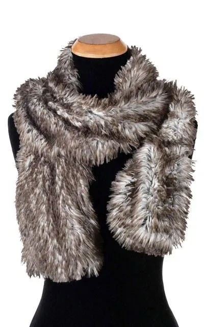 Classic Scarf - Fox Faux Fur (Blue Steel - Standard Size Only)