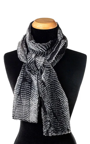 Classic Scarf - Luxury Faux Fur in Nightshade (Sold Out!)