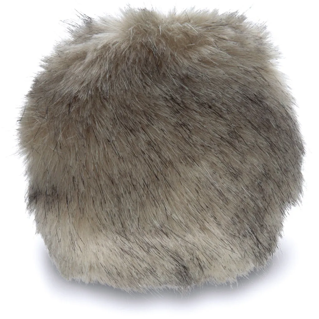 Faux Fur Pompoms by Bernat, Large 3" Diameter