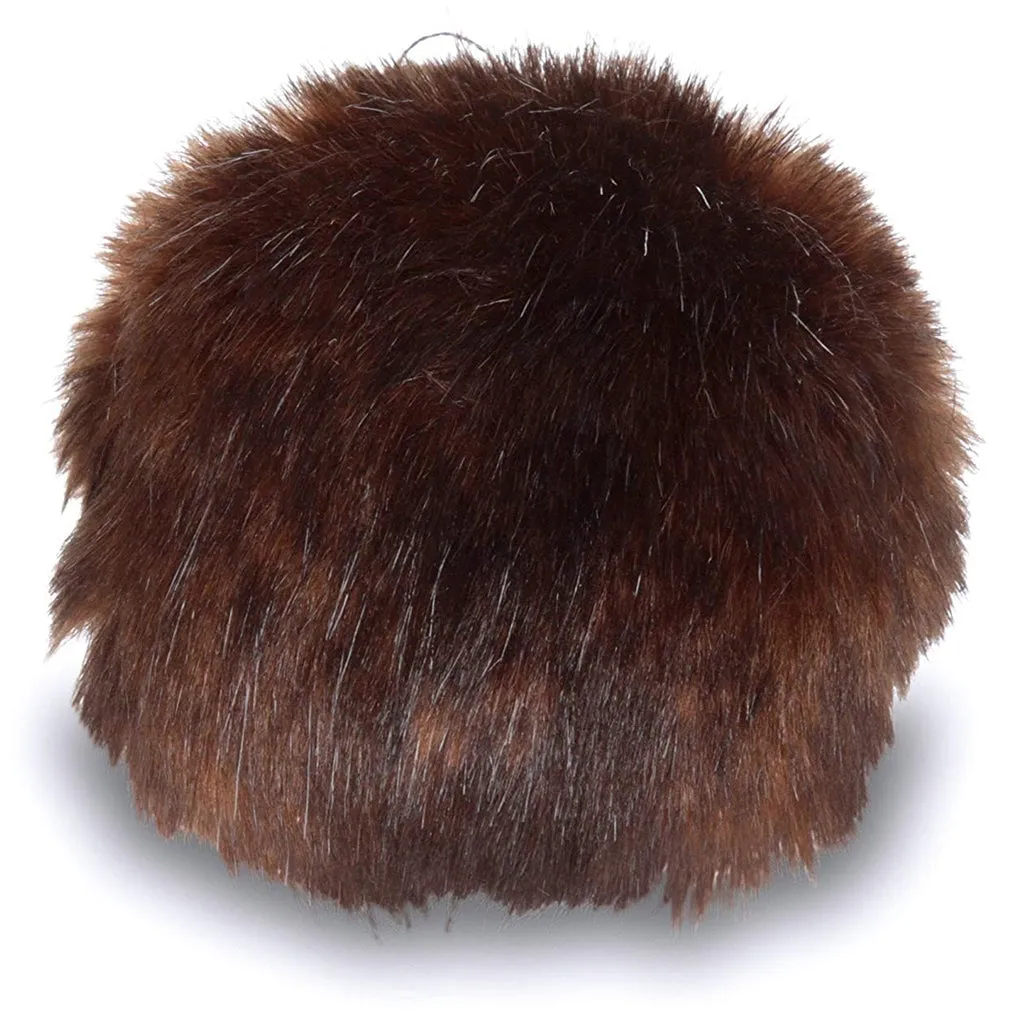 Faux Fur Pompoms by Bernat, Large 3" Diameter