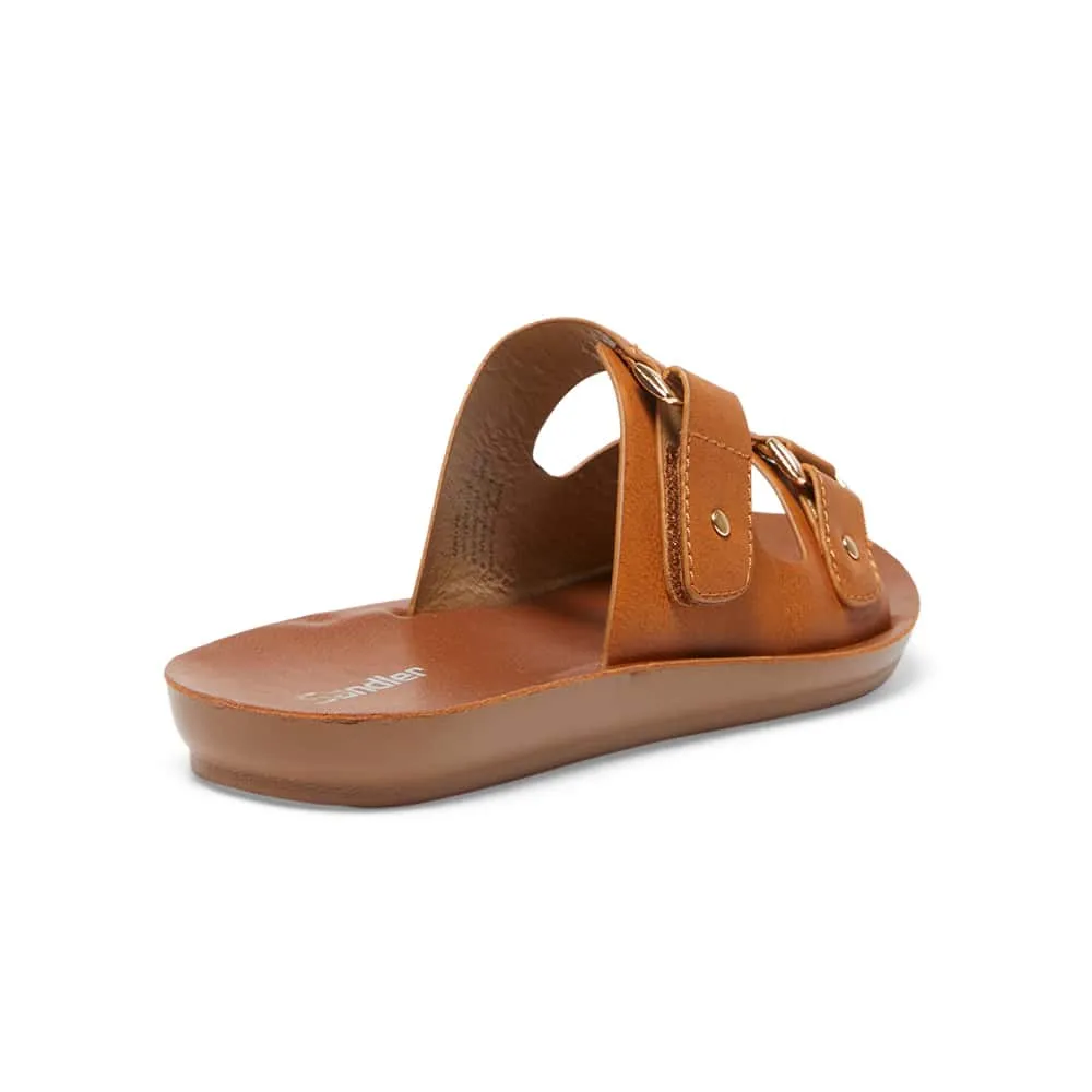 Grove Slide in Light Tan Smooth