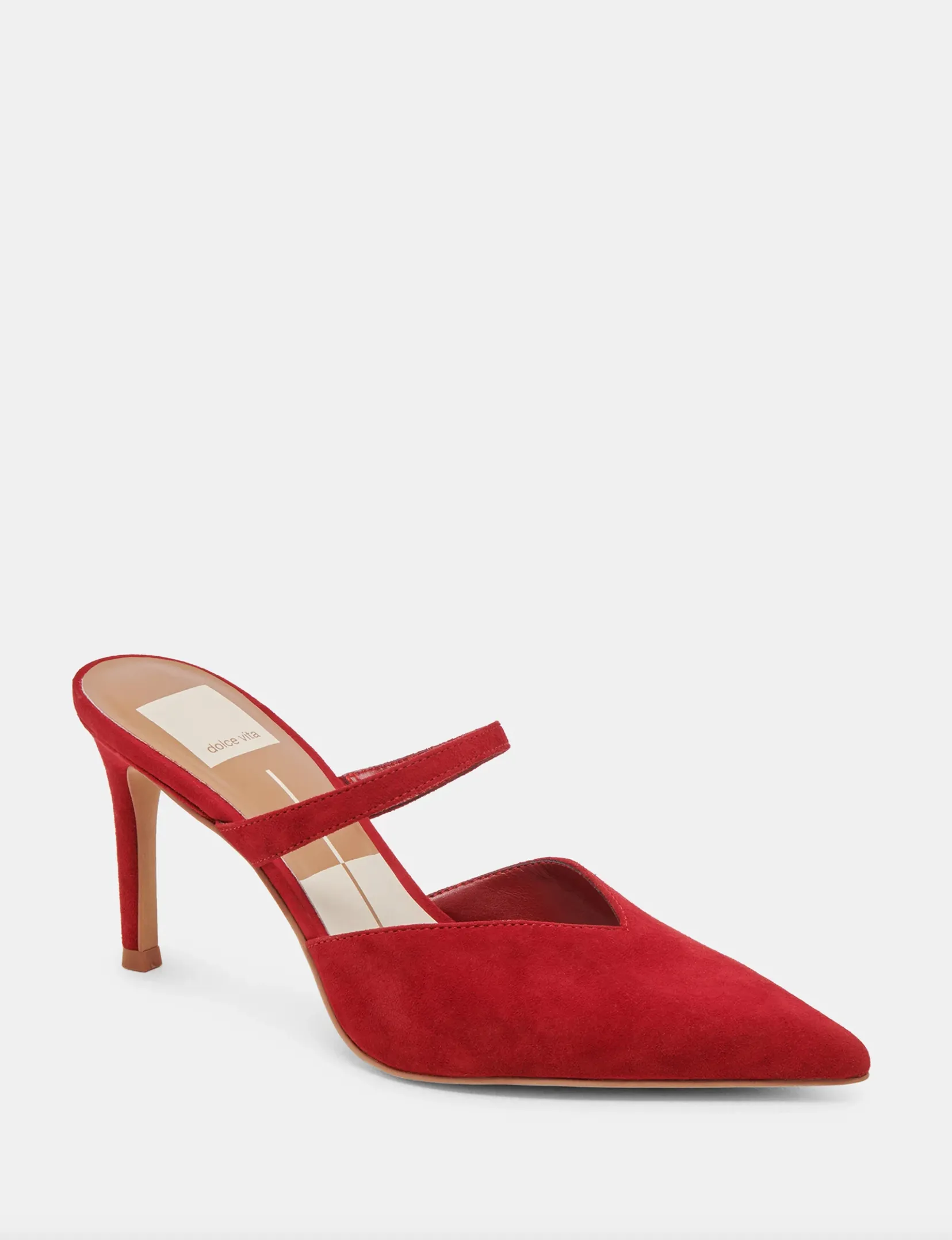 Kanika High Heel, Crimson Suede