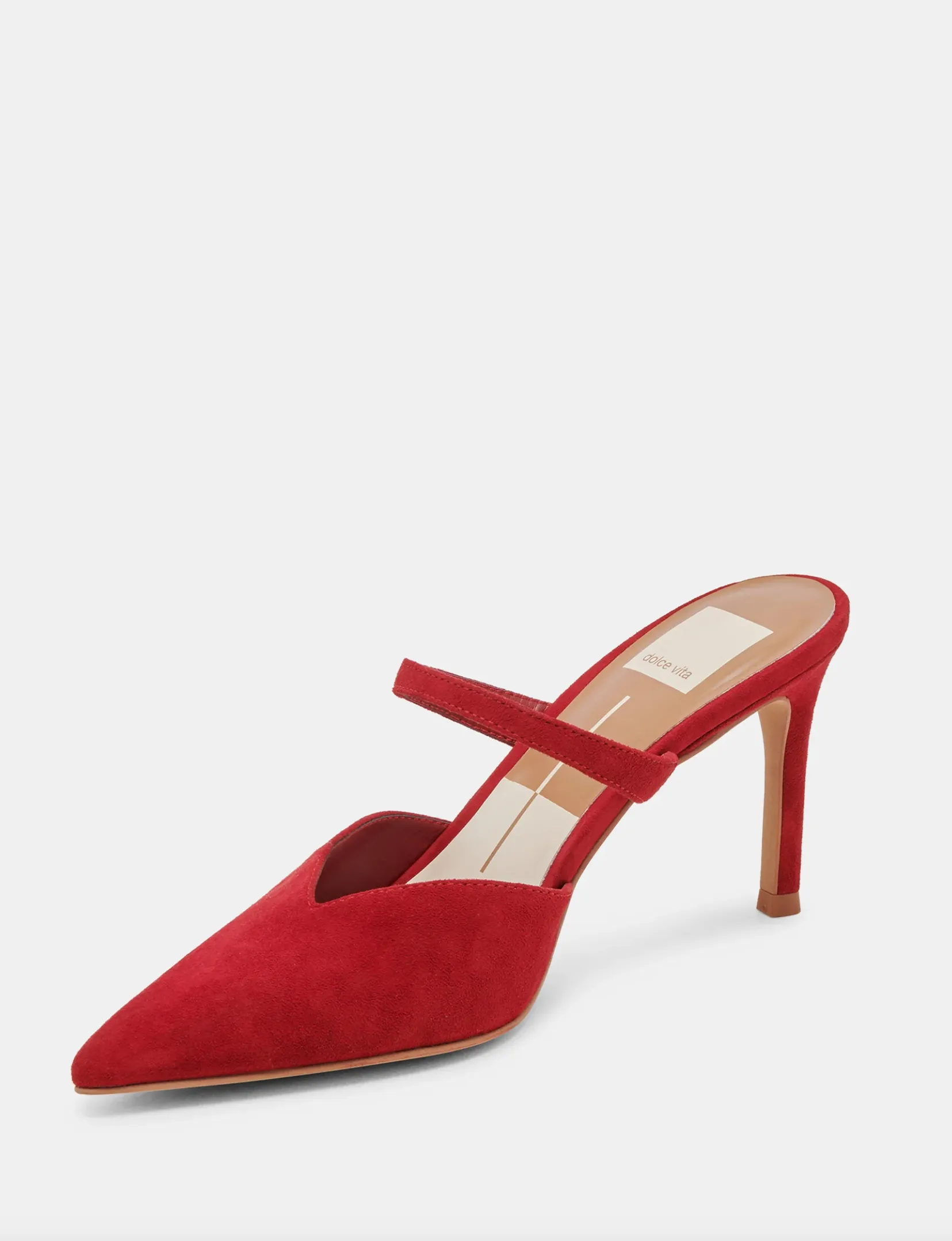 Kanika High Heel, Crimson Suede