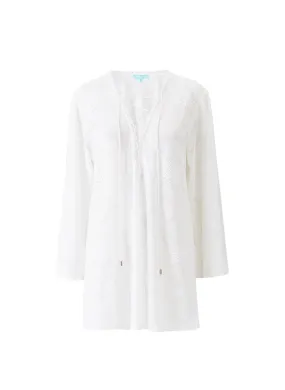 Keira White Kaftan