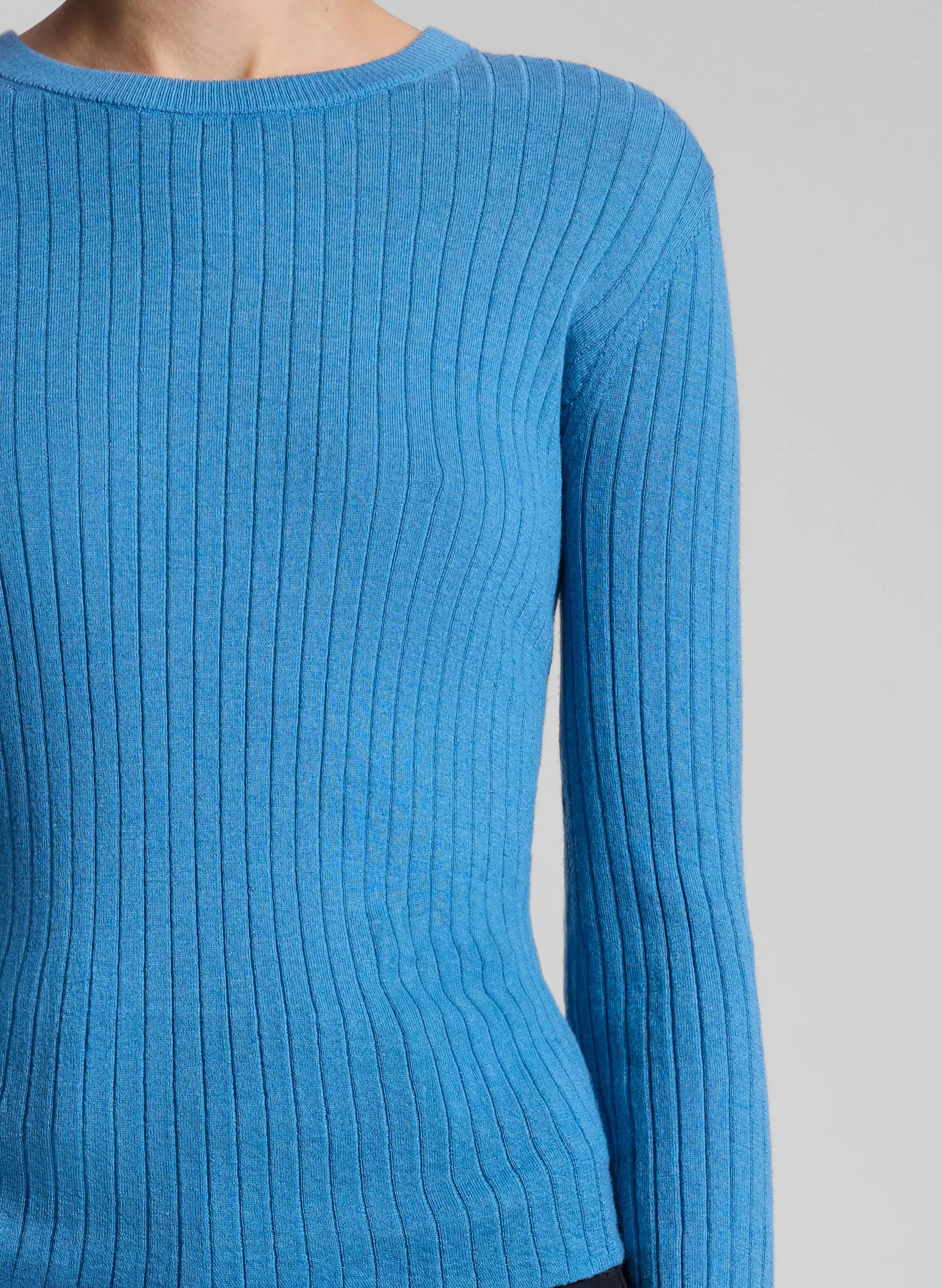 Kyle Ribbed Merino Top