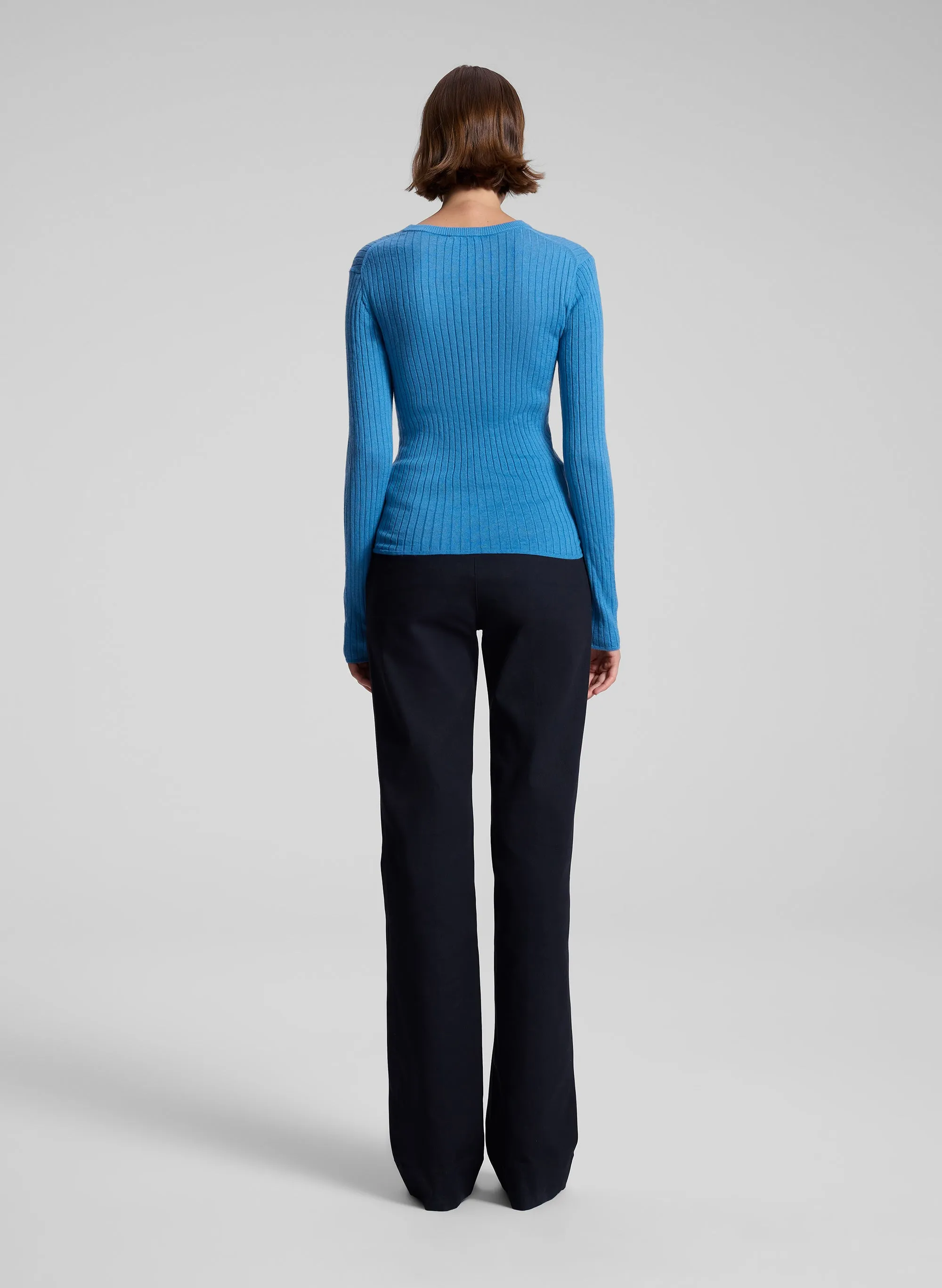 Kyle Ribbed Merino Top