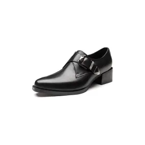 Luxury Pointed Toe Monkstrap Dress Shoes