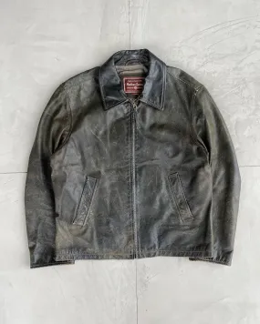 MARLBORO 80'S LEATHER JACKET - XL