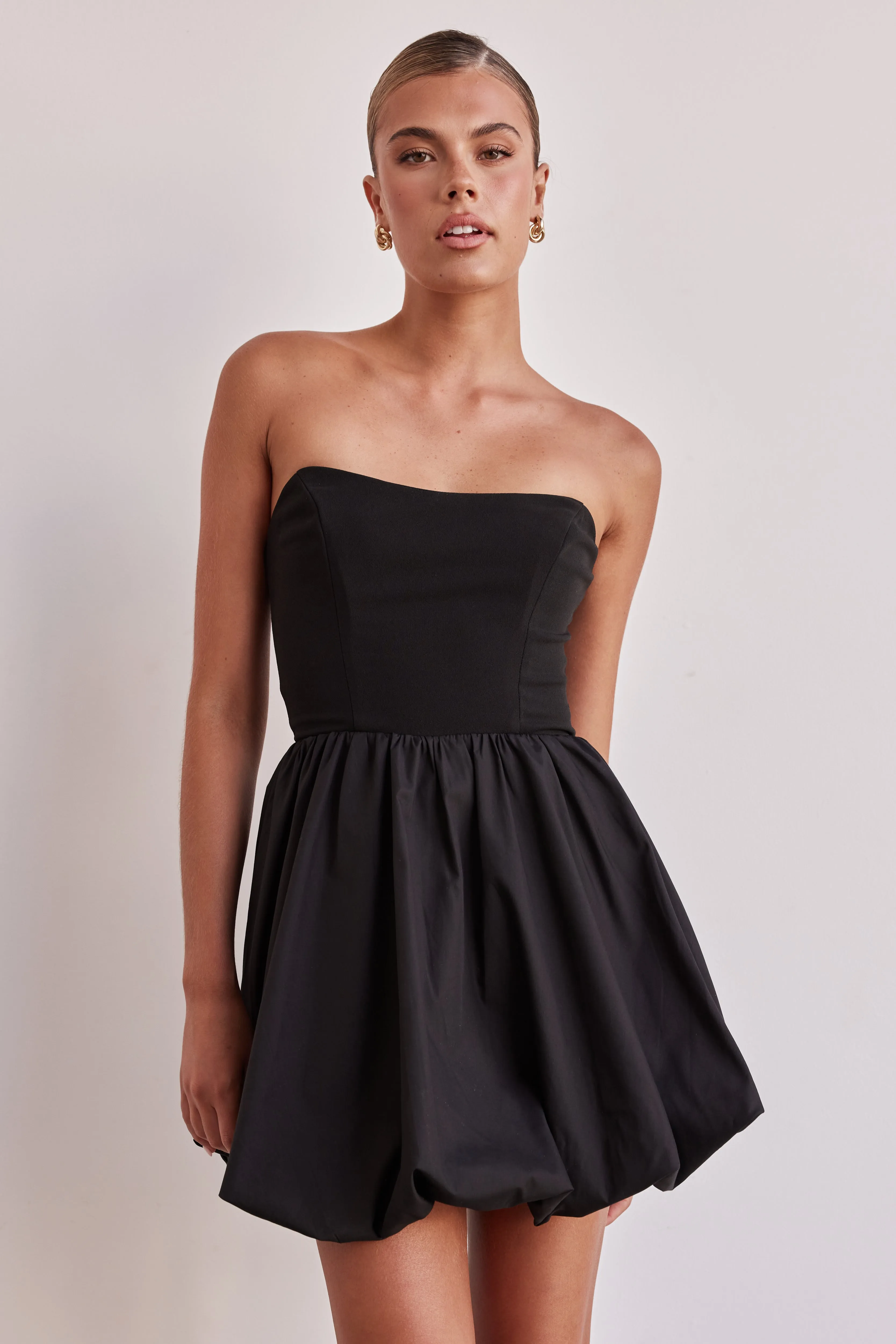 Niamh Mini Dress (Black)