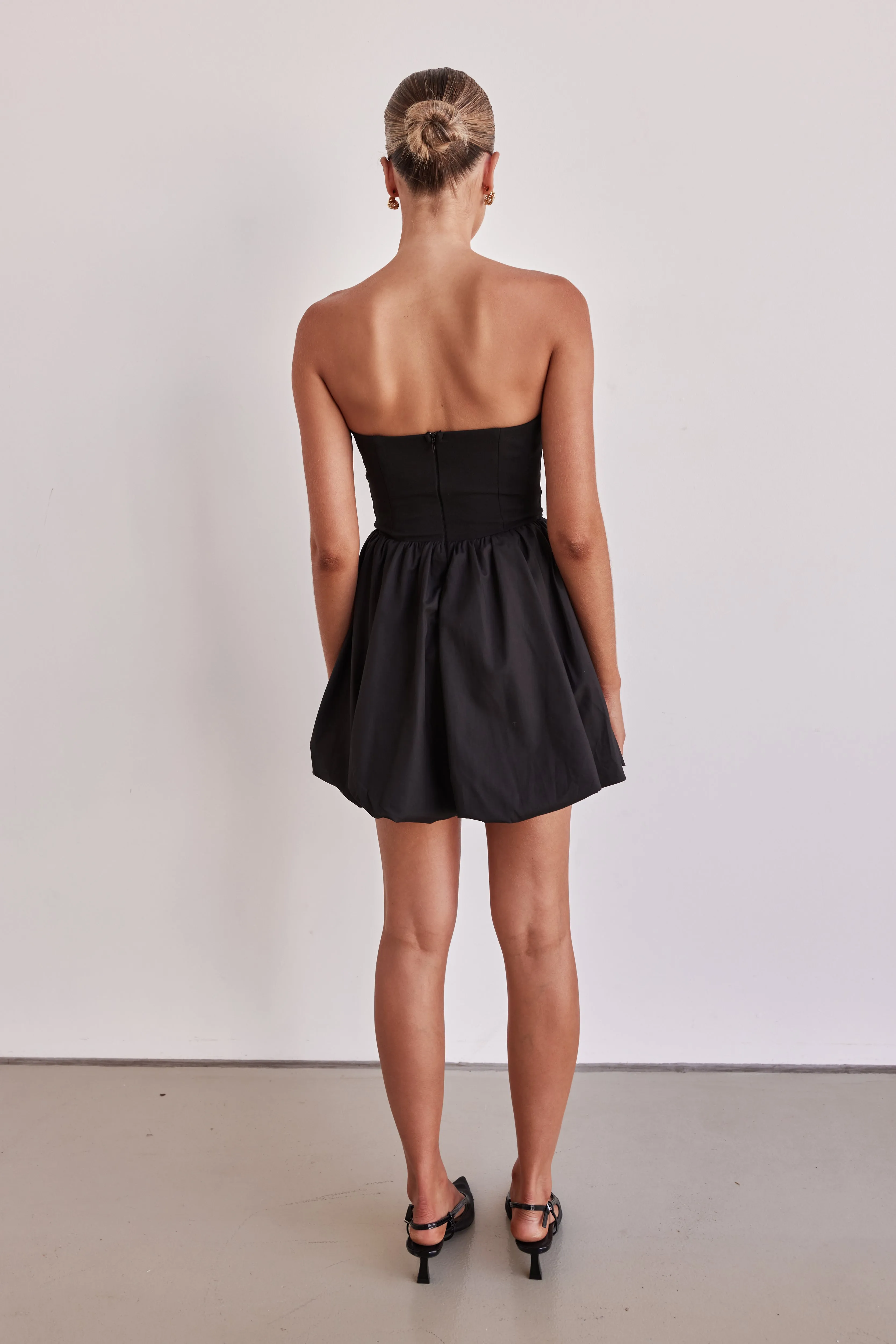 Niamh Mini Dress (Black)