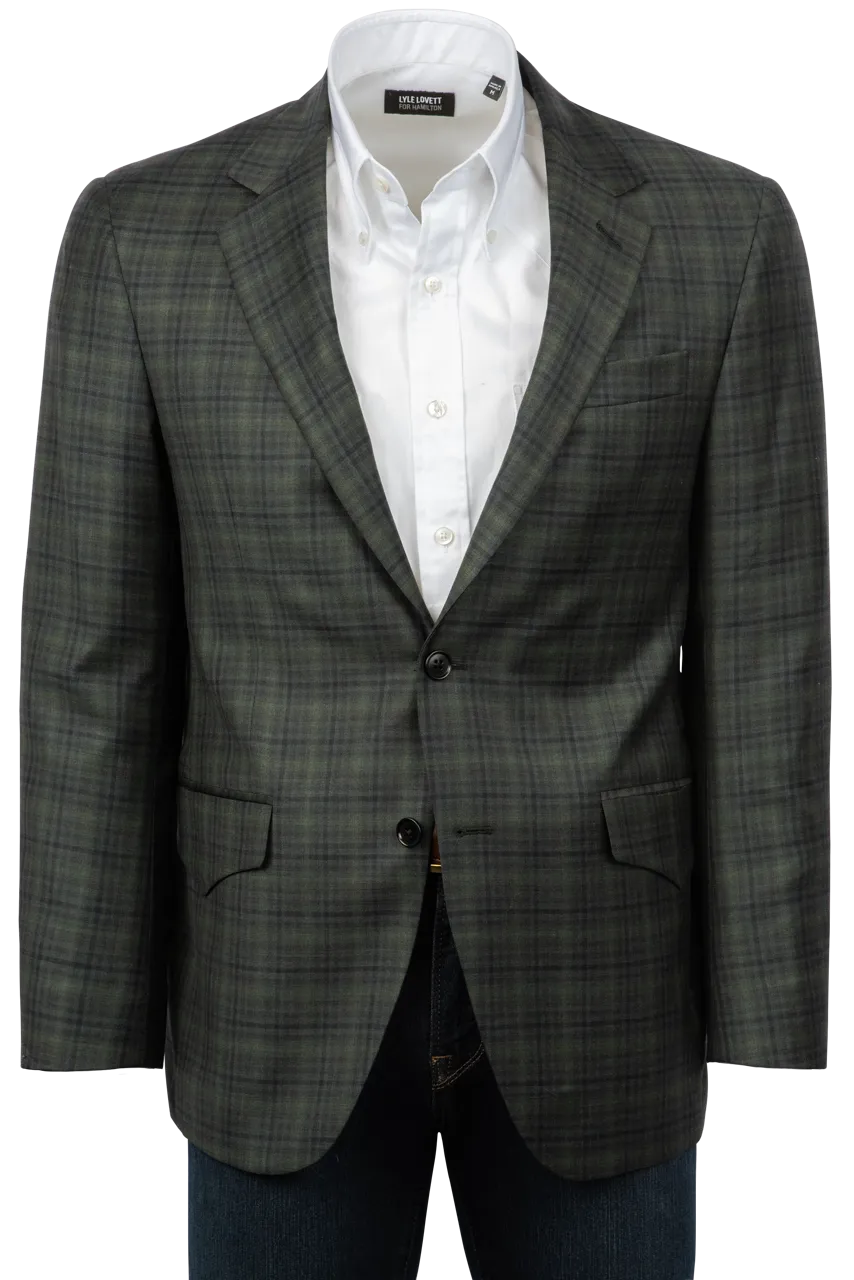 Pinto Ranch Green Plaid Sport Coat