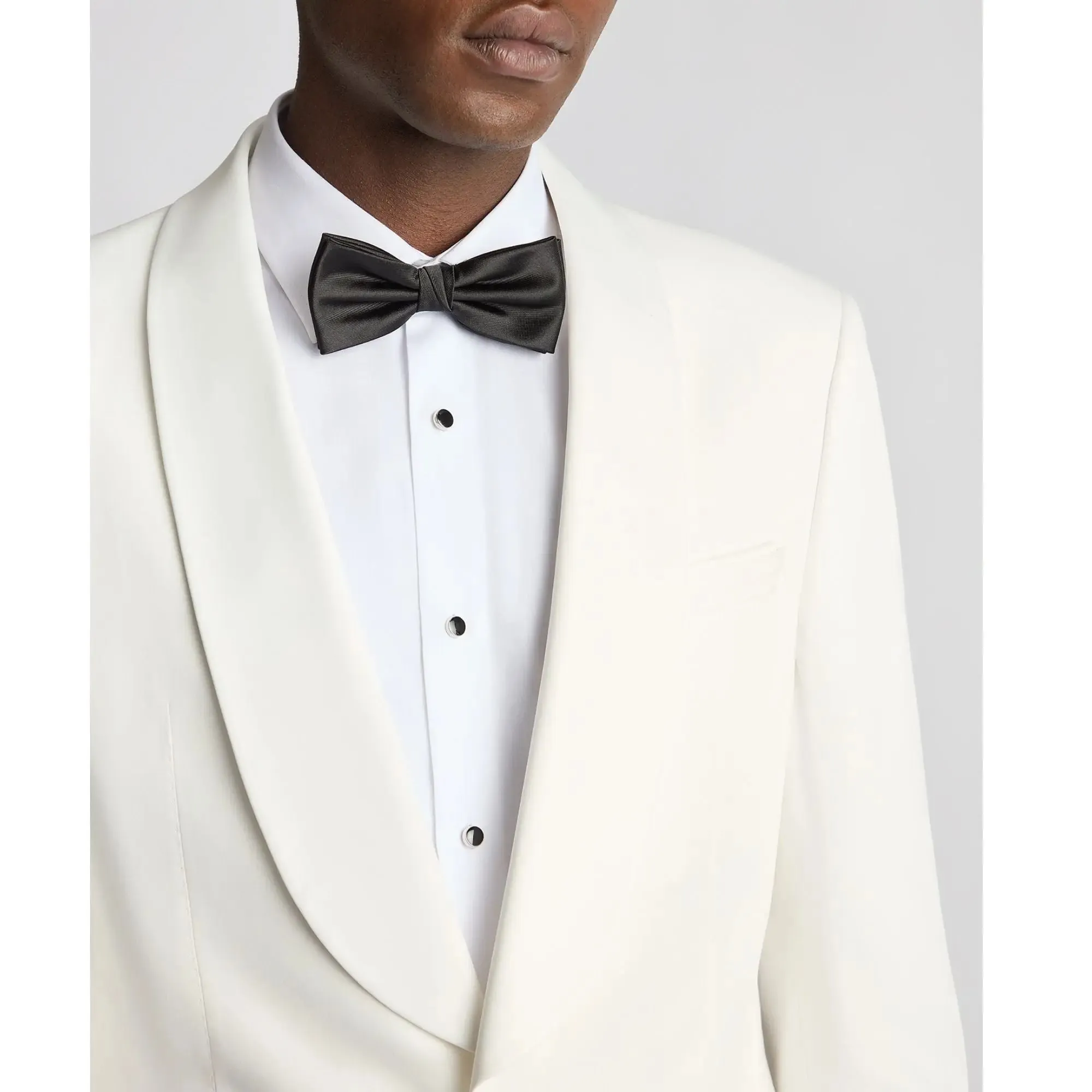 Romero White Tuxedo Jacket