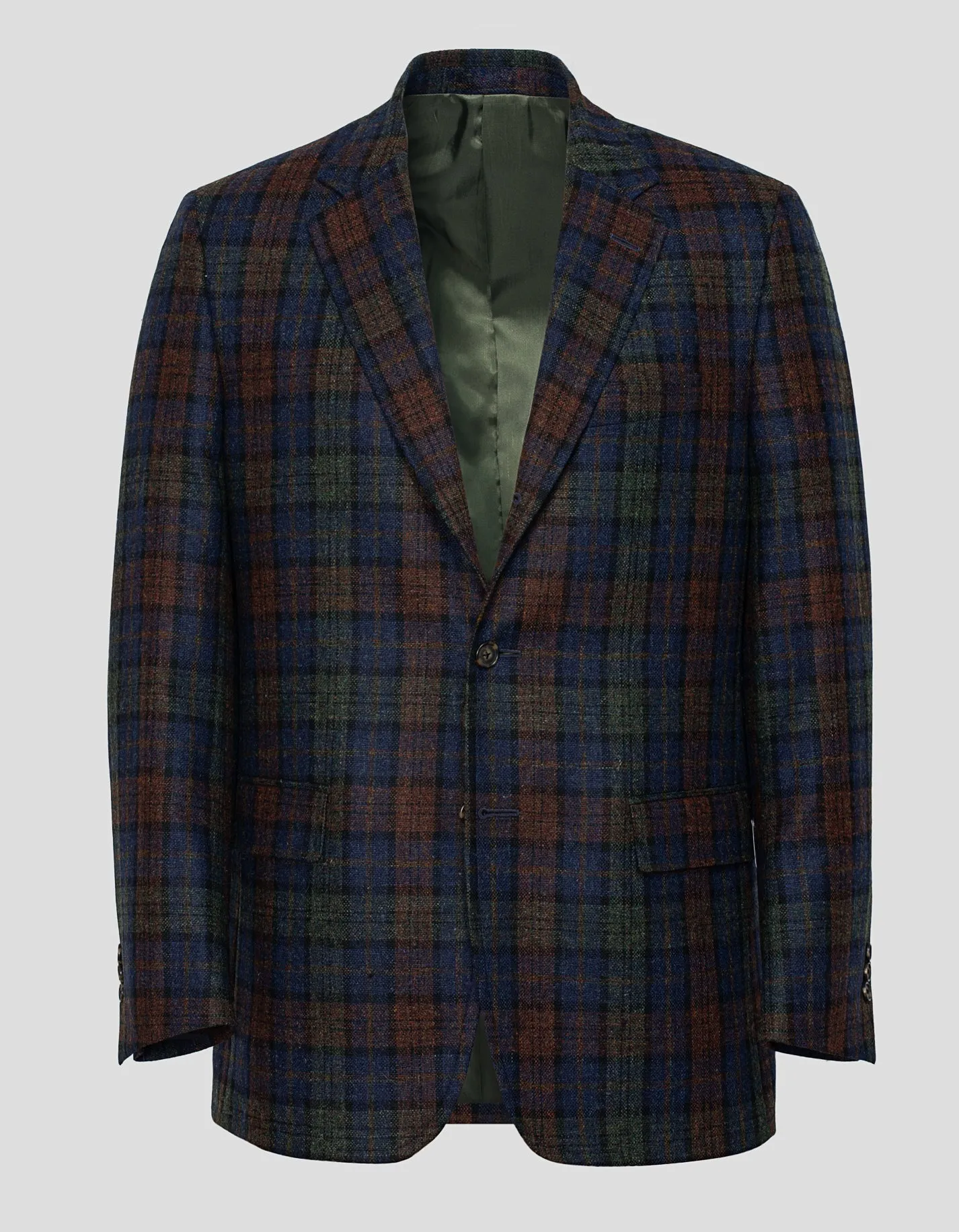 RUST/GREEN/BLUE PLAID SPORT COAT