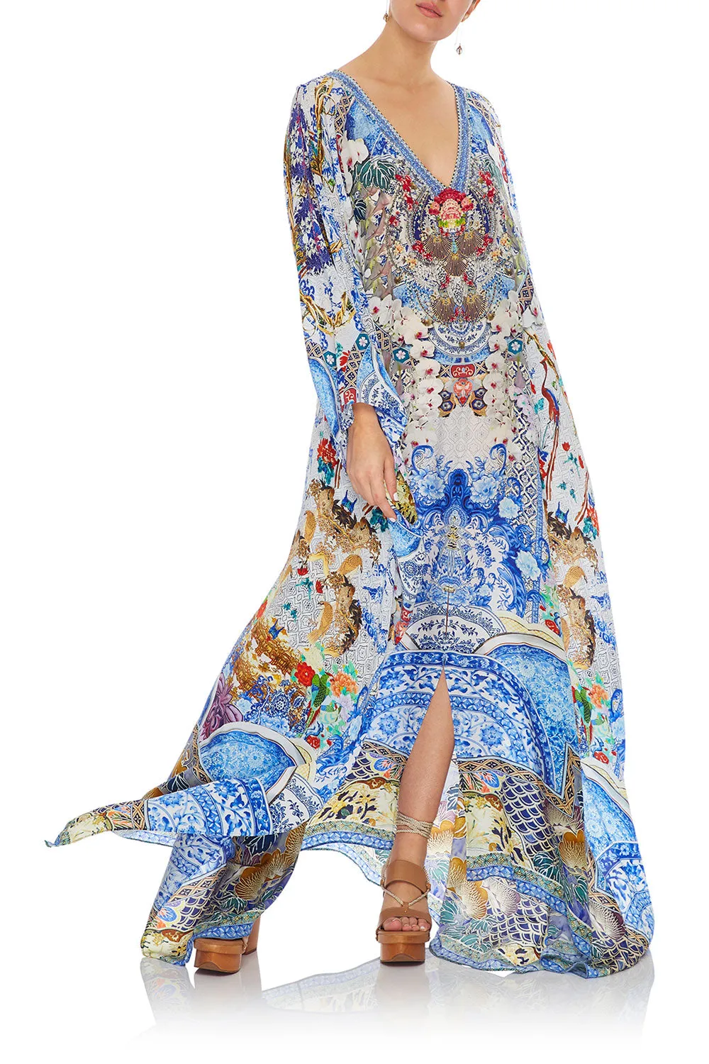 SPLIT FRONT AND SLEEVE KAFTAN GEISHA GATEWAYS