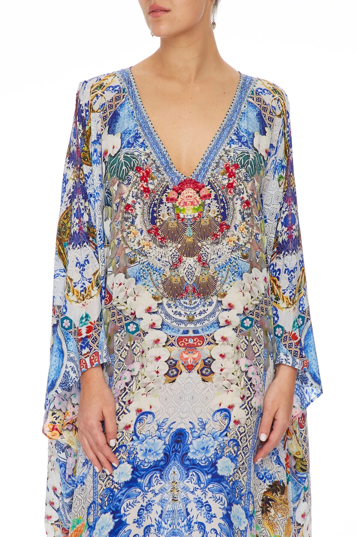 SPLIT FRONT AND SLEEVE KAFTAN GEISHA GATEWAYS