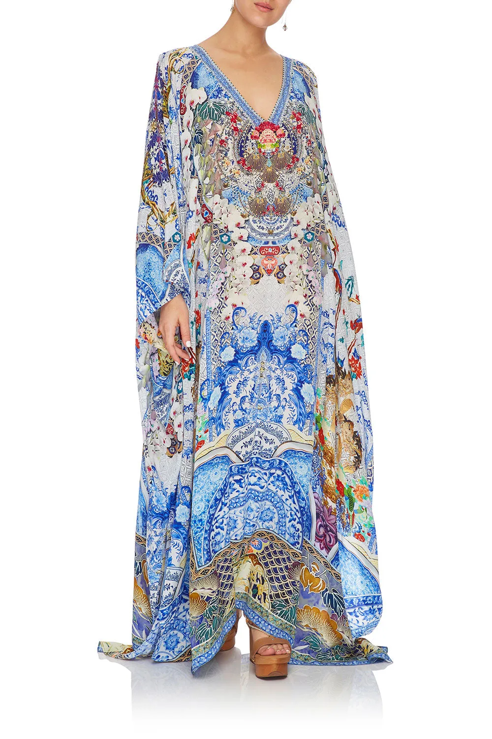 SPLIT FRONT AND SLEEVE KAFTAN GEISHA GATEWAYS