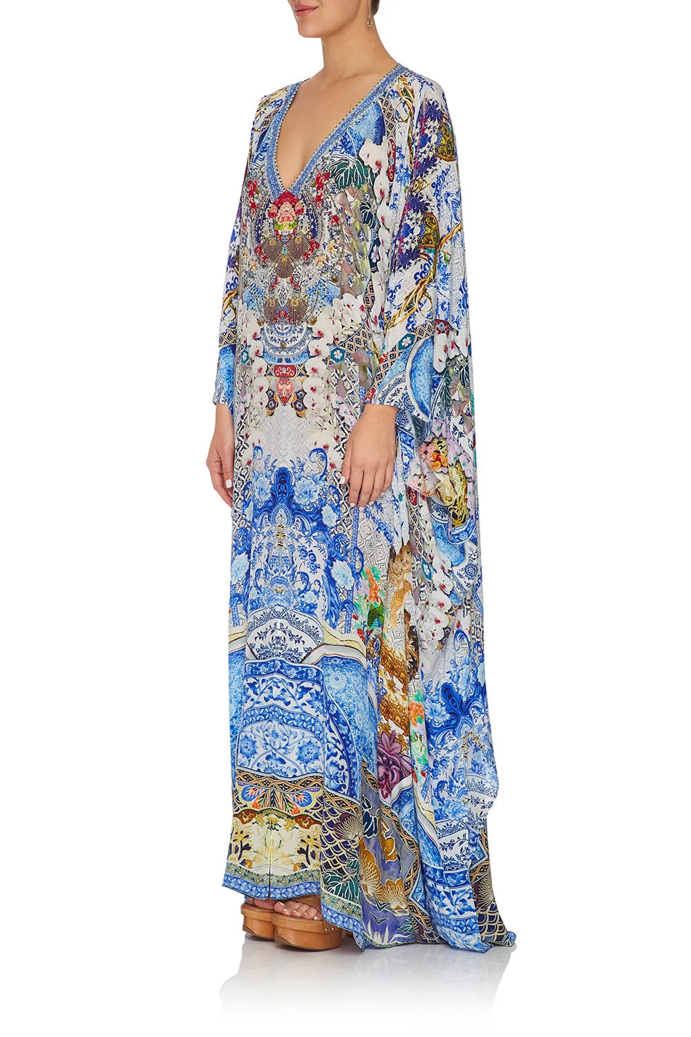 SPLIT FRONT AND SLEEVE KAFTAN GEISHA GATEWAYS